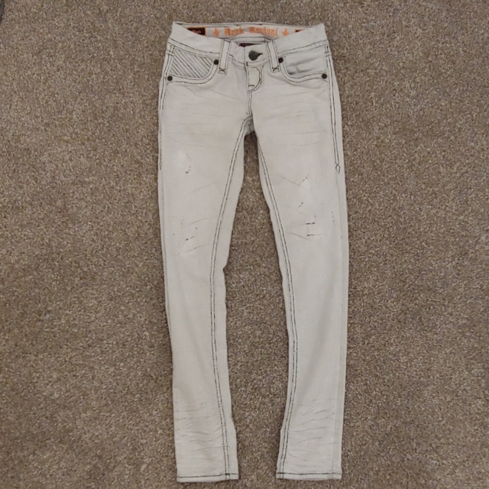 Womens Rock Revival skinny sz 25